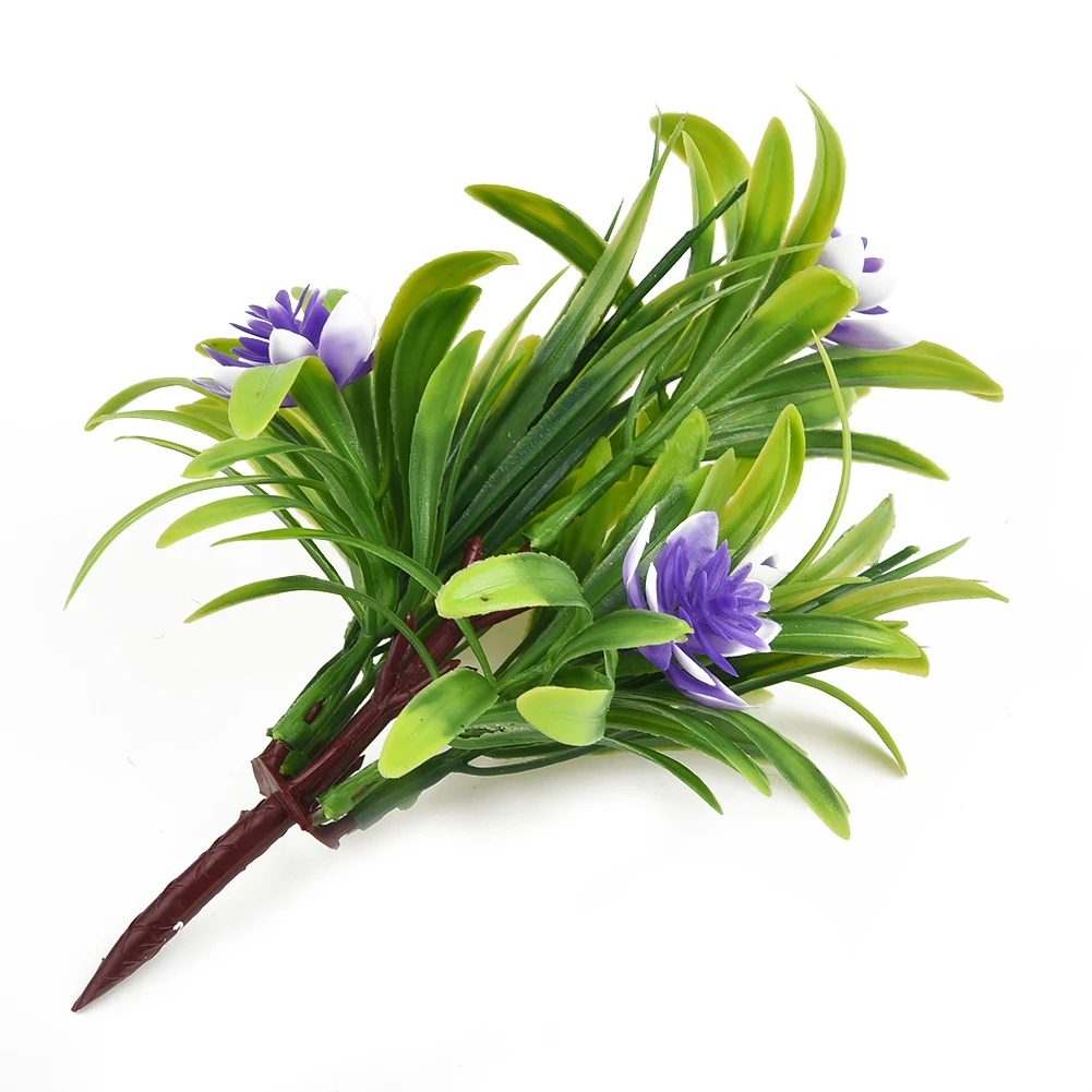1 adet plastik yapay çiçek simülasyon Bonsai sahte Lotus saksı bitki ev dekor ofis dekor kırmızı/pembe/sarı/turuncu/mor