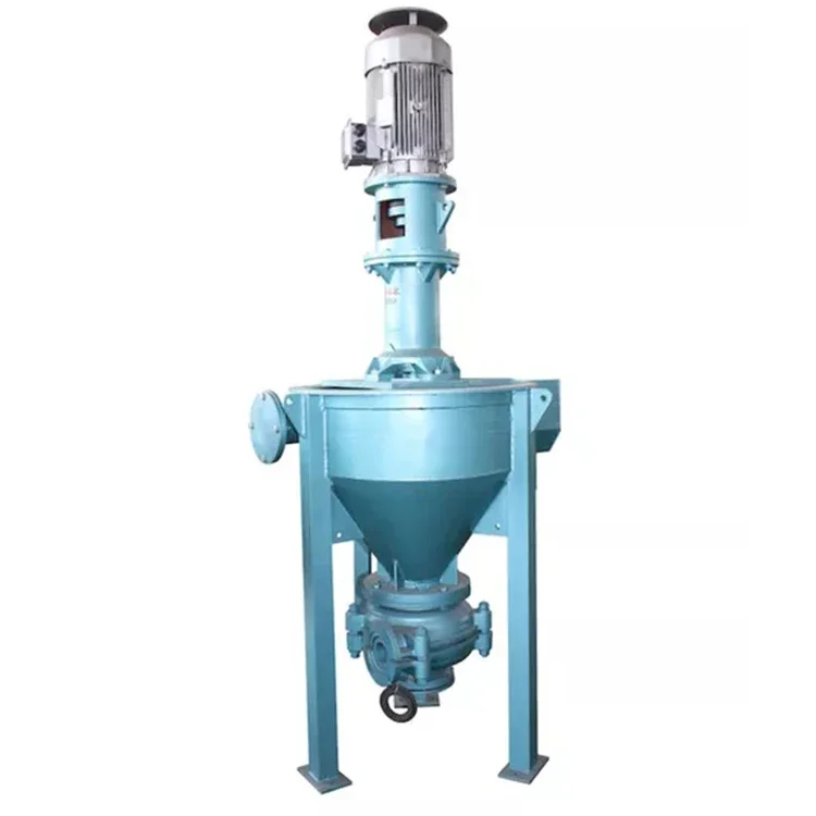 Centrifugal Vertical Motor Power Wear Resistant Froth Slurry Pump