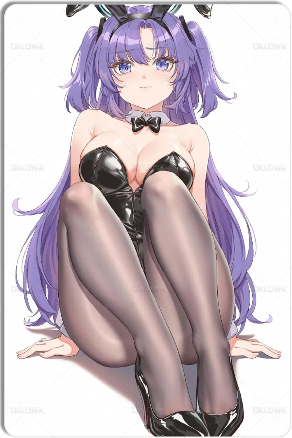 DKLOWK Anime Metal Poster Cool Vaporwave Aesthetics figure poster metal tin sign Hentai Anime Girl Wall Art Decor Tin Sign  sign
