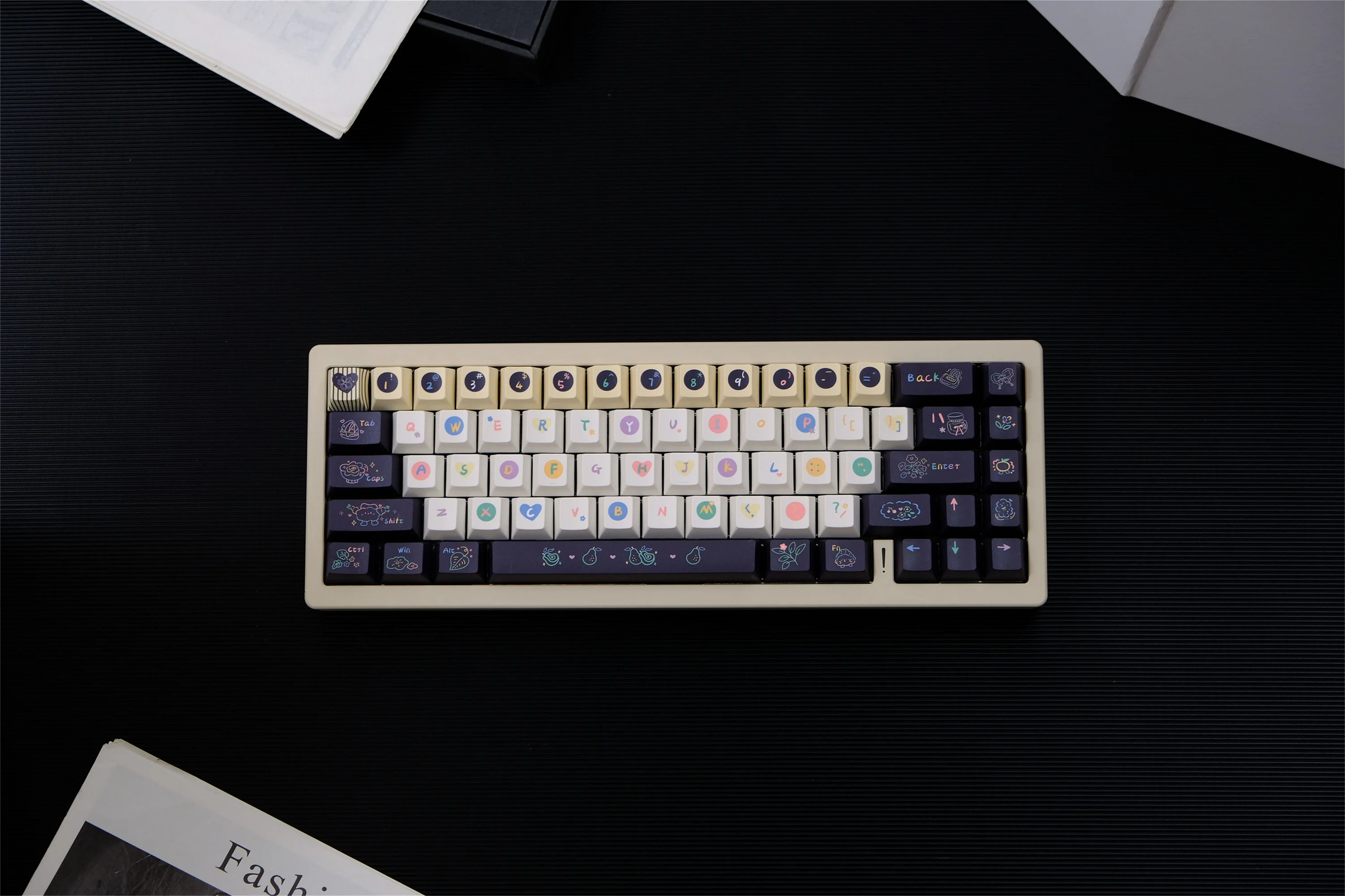 Cheese Ice Cream Keycaps 147 Keys PBT Material Cherry Profile DYE-SUB For MX Switch Alice Wooting Mechanical Keyboard Keycaps