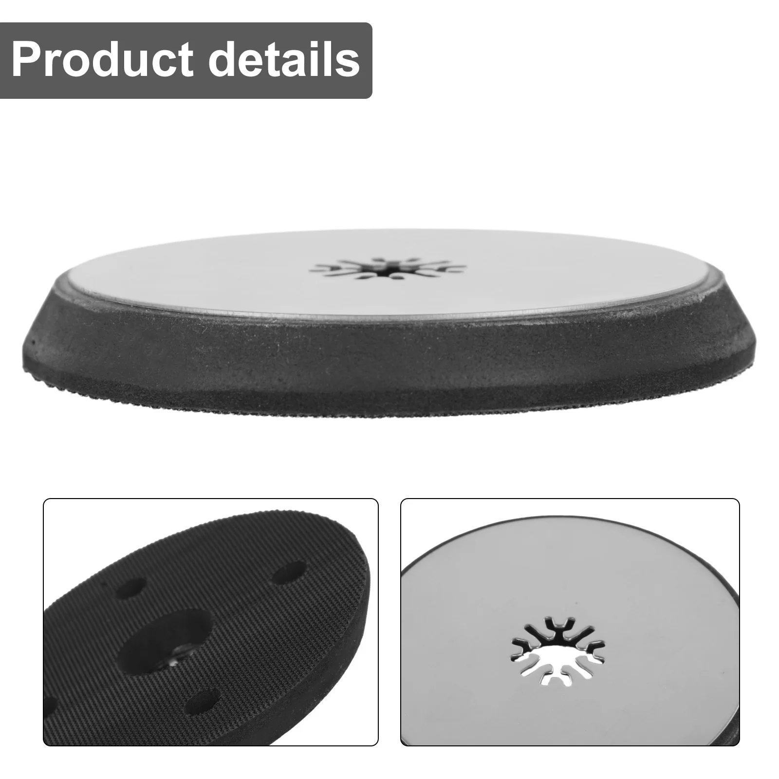 Sanding Pad Professional Grade 115mm Round Sanding Pad Disc for Oscillating Multitools Smooth Angles and Precise Sanding