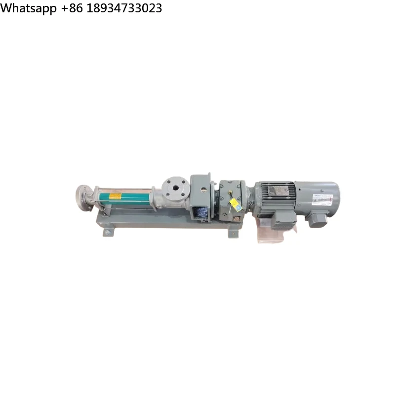 Slurry Sludge Single Screw Pump