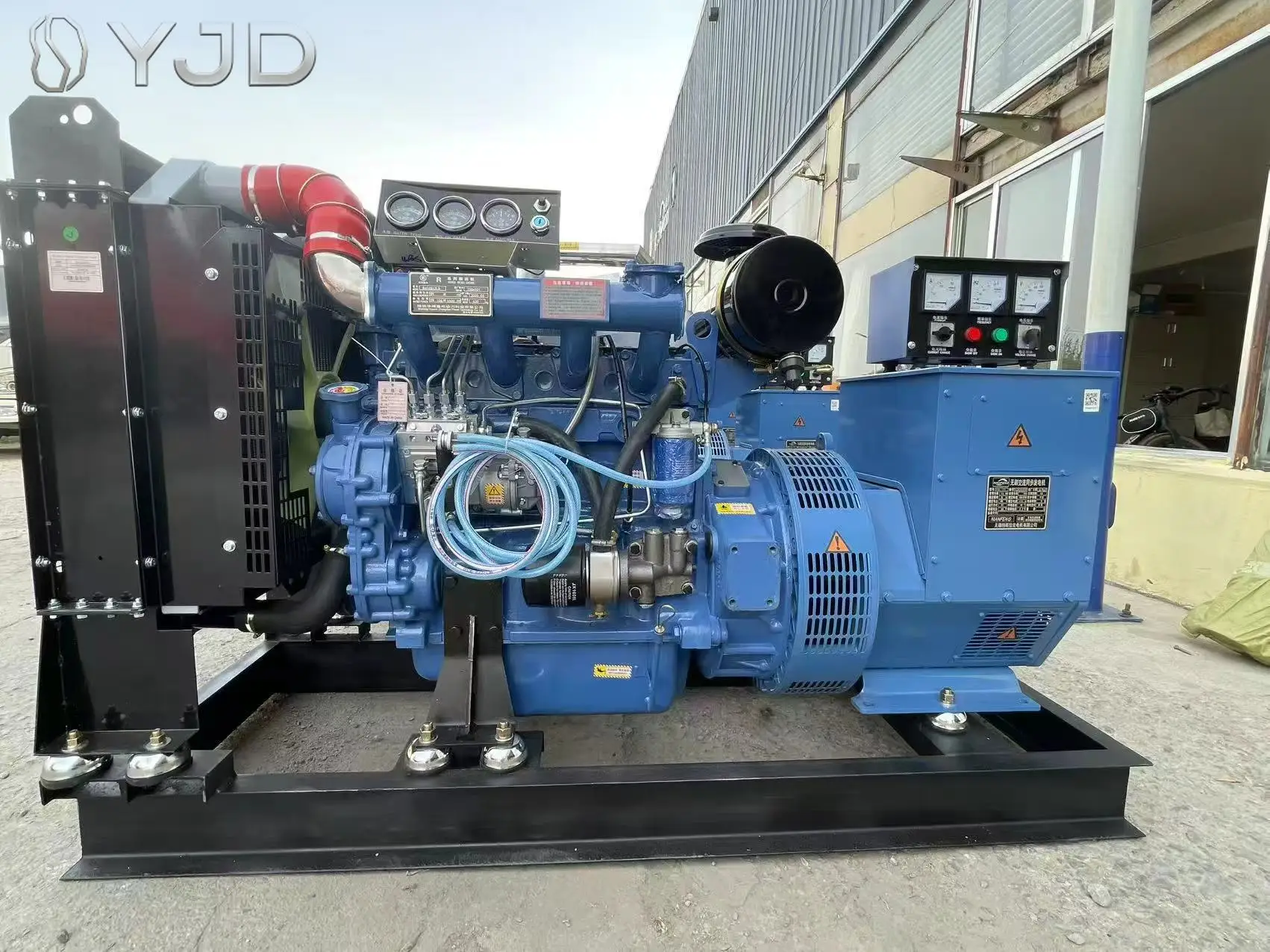 We-ifang R4108IZLD 100KW 125KVA Three Phase 380V/220V 50/60Hz 12V/24V DC Electric Start Water Cooled Portable Diesel Generator