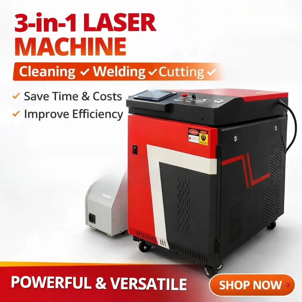 جهاز تنظيف بالليزر محمول 3 في  - مراجعة Industrial Applications Of Laser وسعره