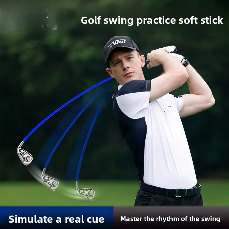 Golf Swing Baseball Stick Practice Soft Bat Simulation Real Club Beginner Rhythm Supplies Indoor Warm-up