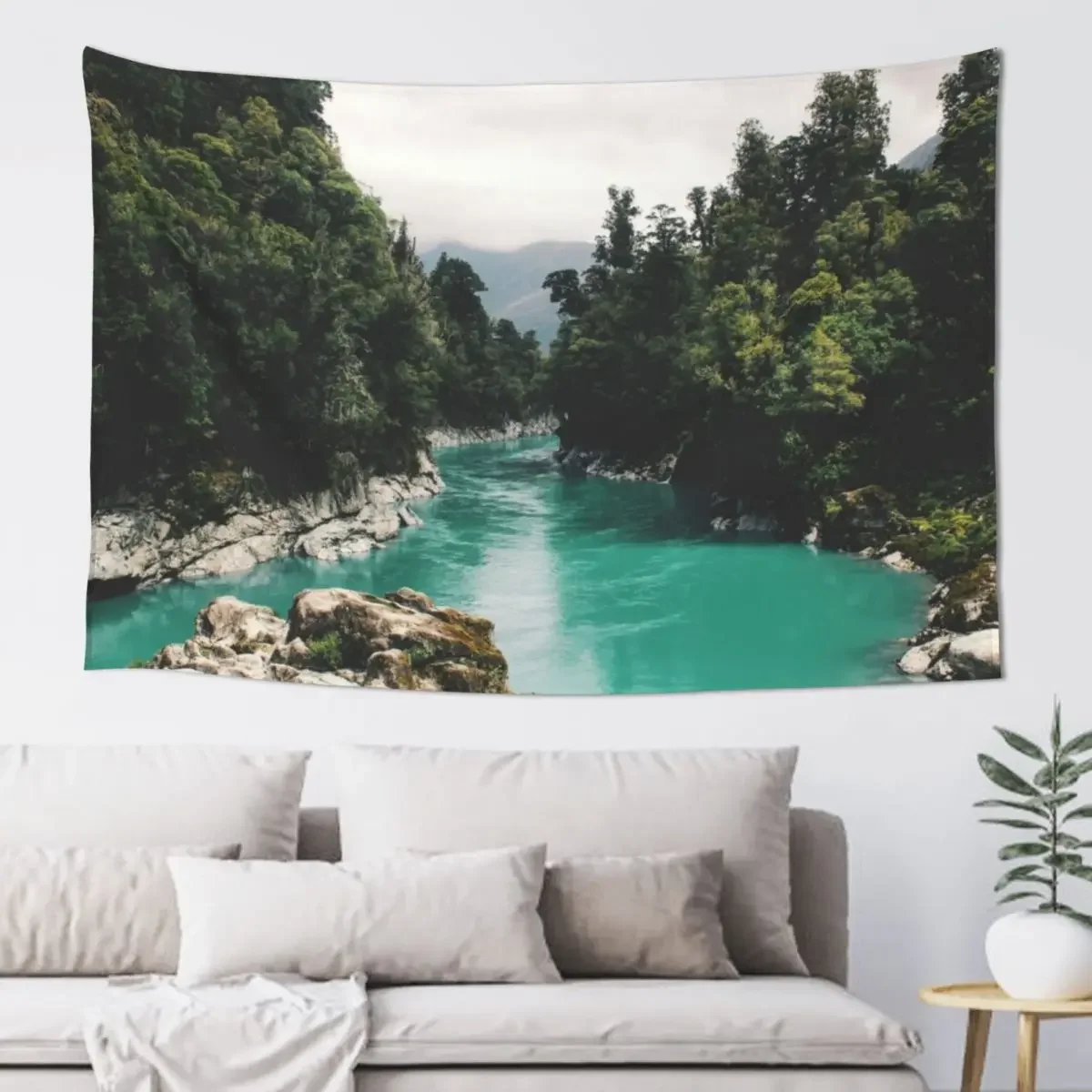 

River in the Forest Tapestry Things To The Room Wall Hangings Decoration Aesthetic Home Decor Tapestry