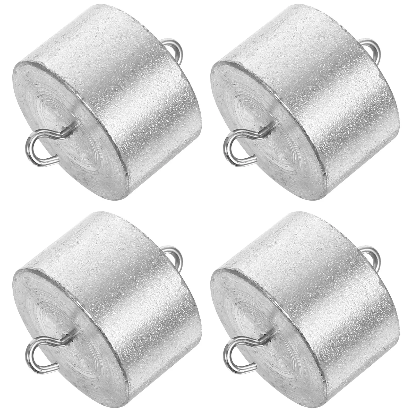 

4pcs Precision Calibration Weights Accurate Lab Balance Mass Set 100G Each With Double Hook Design, Hanging Metal Weights For