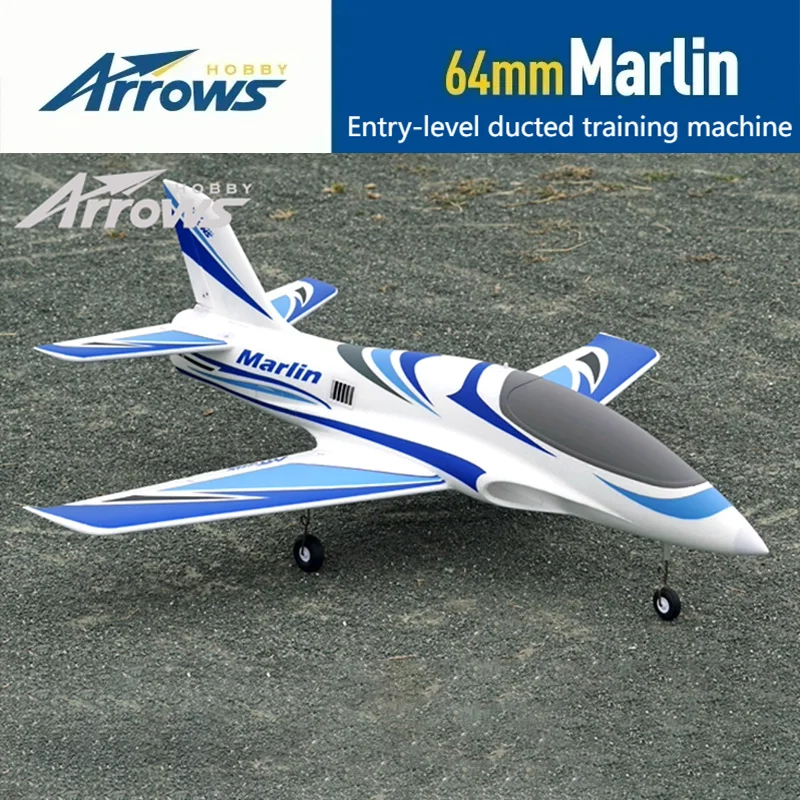 

Blue Arrow 64mm Ducted Sport Machine Marlin Fixed Wing Beginners To Fall Resistant Electric Model Remote Control Aircraft PNP