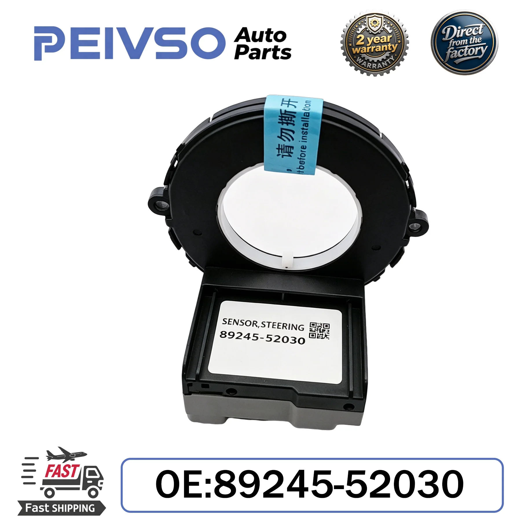 PEIVSO New High Quality Steering Angle Sensor 89245-52030 8924552030 Compatible With Toyota Auto Parts