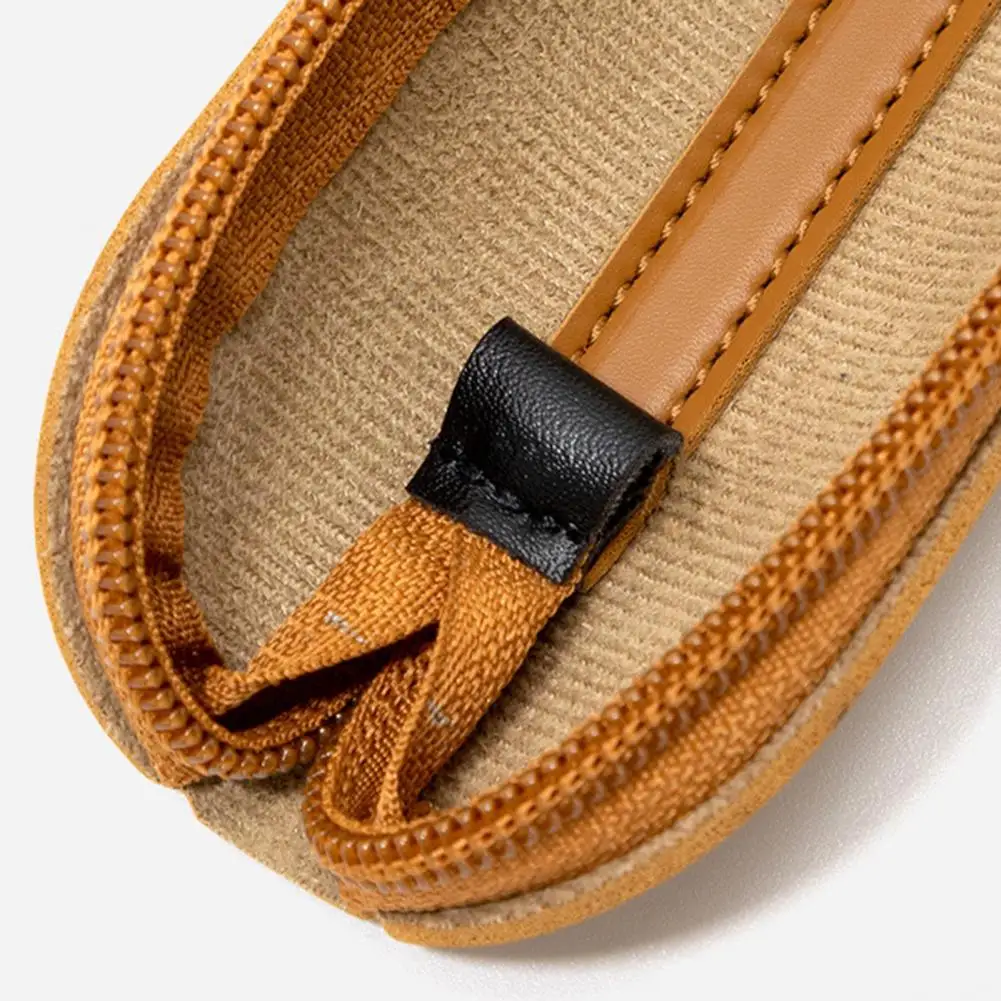 Durable Pencil Pouch Multi-functional Stationery Bag Slim Pencil Case Organizer Imitation Leather Portable Pen for Compact