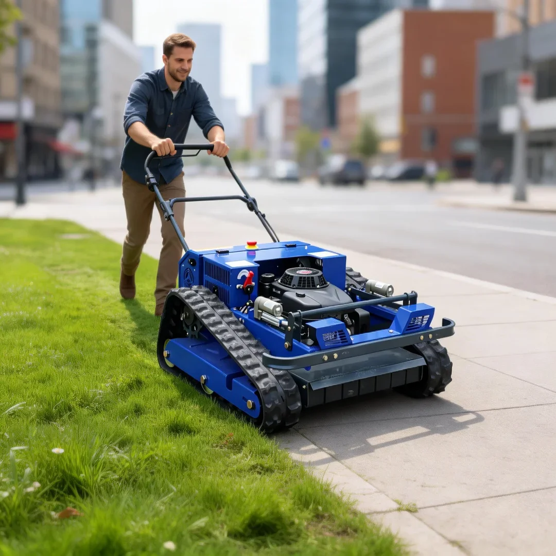 

Customized Zero Turn Lawn Mower - 550mm Cutting Width Factory Direct Sales Remote Control Grass Trimmer