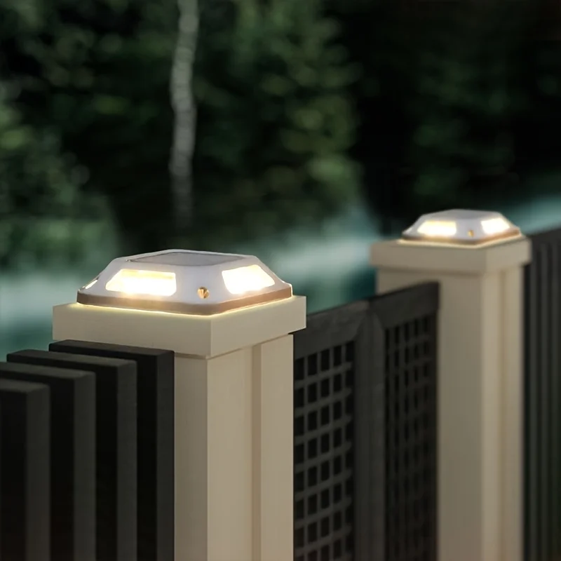 

Solar Driveway Lights Outdoor Bright Solar Dock Lights IP65 Waterproof Solar Garden Lamp for Deck Sidewalk Stair Step Pathway