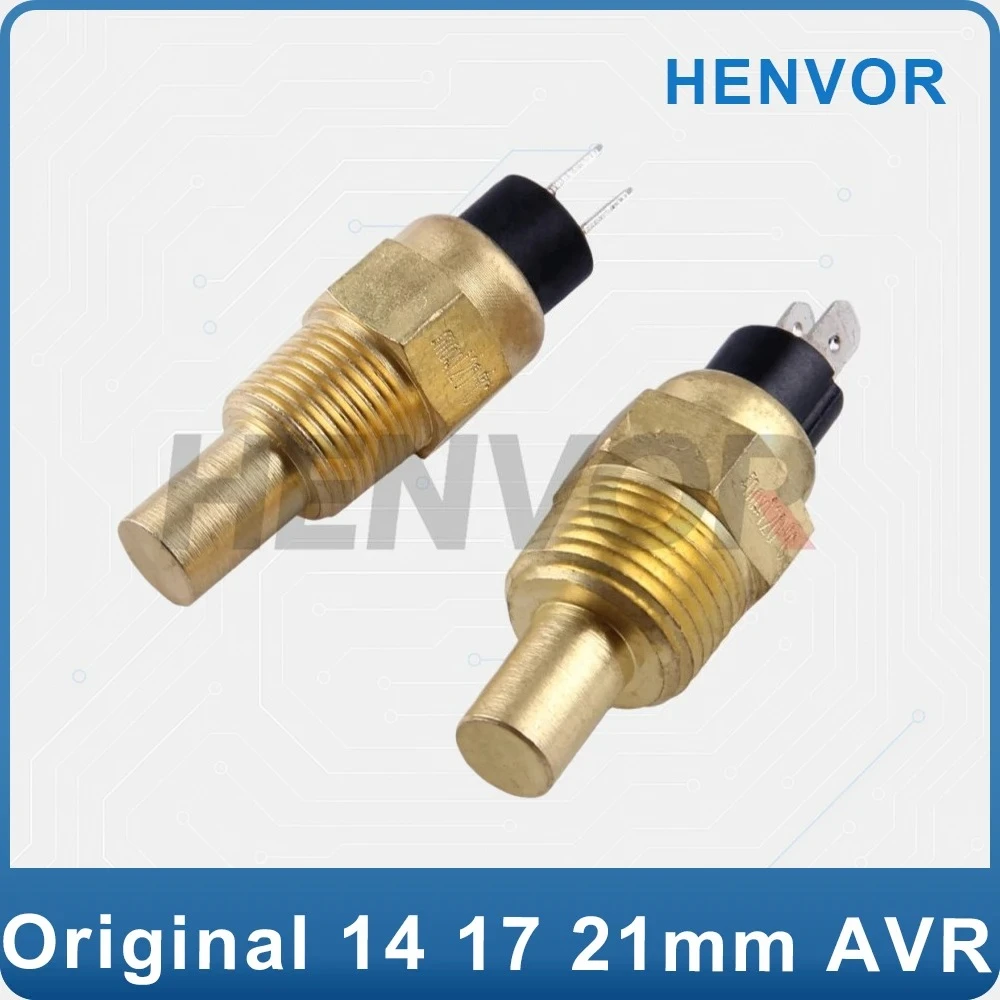 Universal Engine Water Temperature Sensor 120C Alarm 14MM 17MM 21MM 12NPT 38NPT 14NPT Compatible Generator Replacement Part