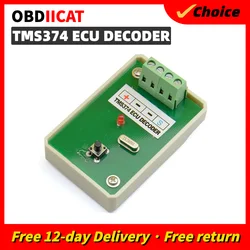 TMS 374 dekoder ECU programista Emulator immobilizera symulator TMS374 dekoder ECU zamiatarkę dla R-en-ault/Pe-ug-eot/Citr-oen