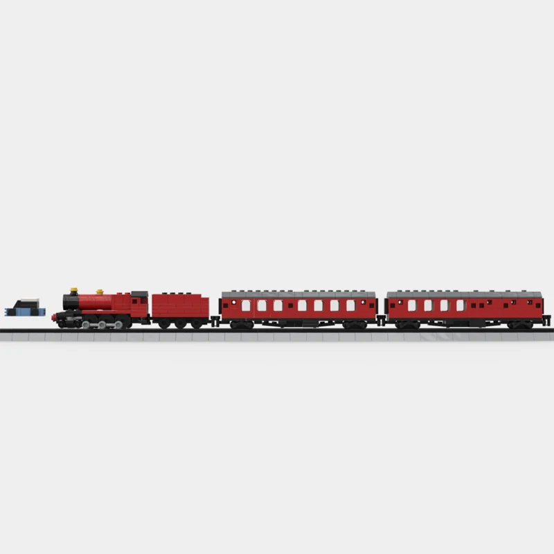 MOC-35593 Train Series Magic Academy Train Building Block Assembly Fantasy Movie Scene Model Toys Gifts Set NEW DIY BOYS 894PCS