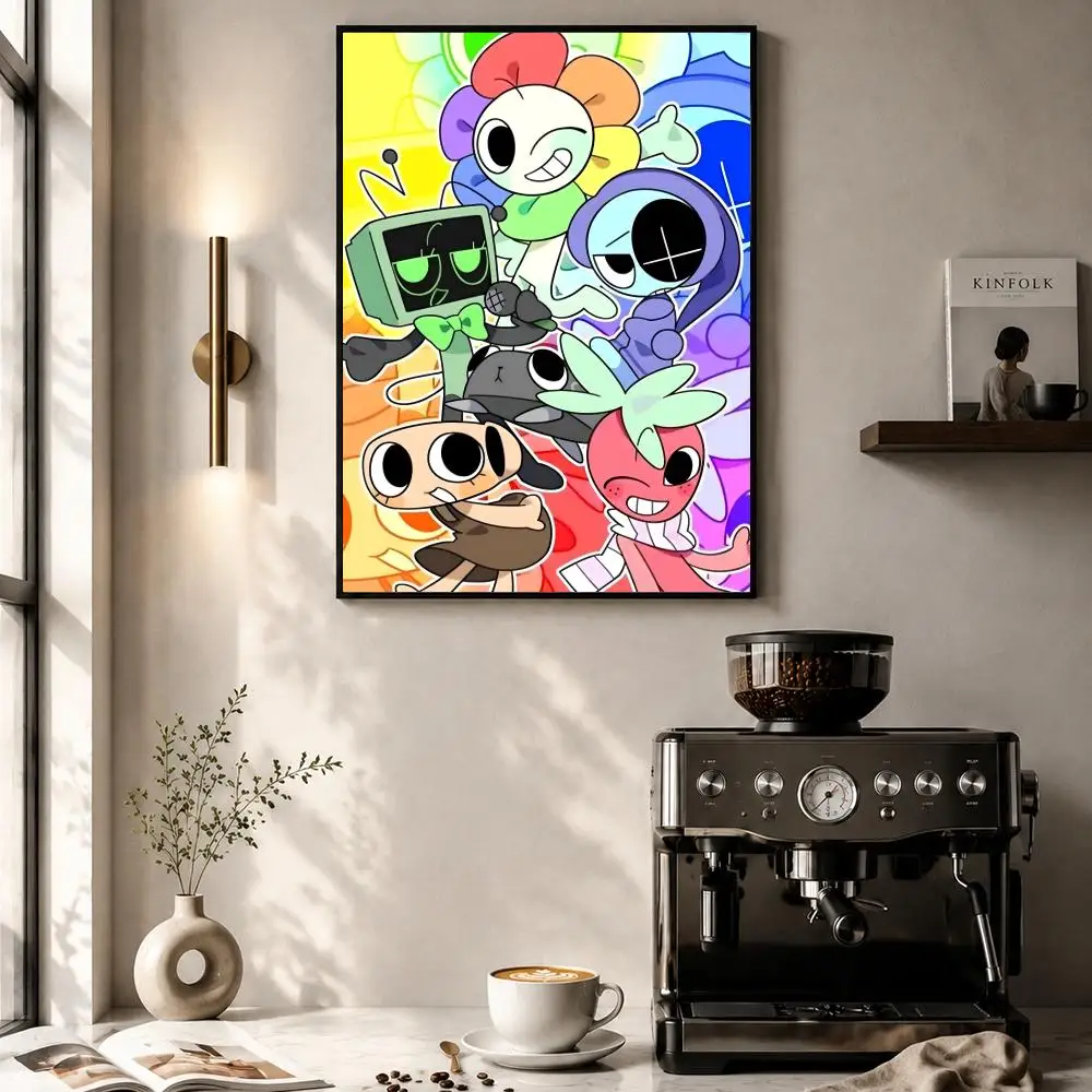 Game D-Dandys World Poster Perfect Sticker Self Adhesive for Office Home Theater Wall Art Decor Fancy Gift - view 5