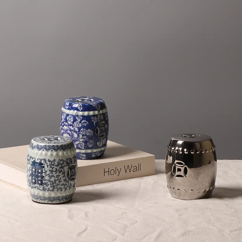 Little Ceramic Pedestal, Home Decoration for Candles & Figurines