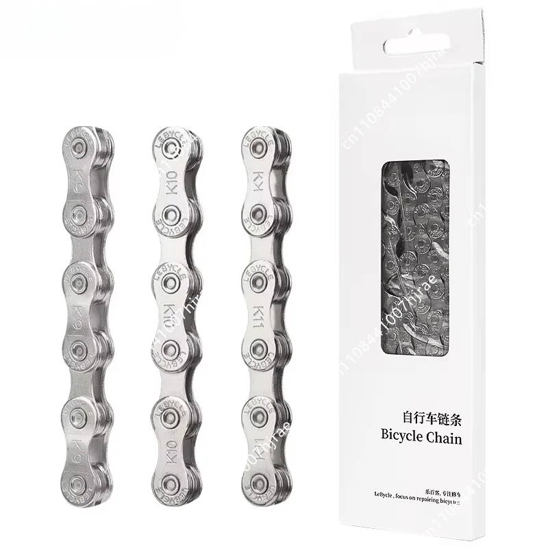 Durable Carbon Steel Bicycle Chain Anti-corrosion Wear Resistant Replacement Parts Single 6-12 Speed Chain For MTB Road Cycling