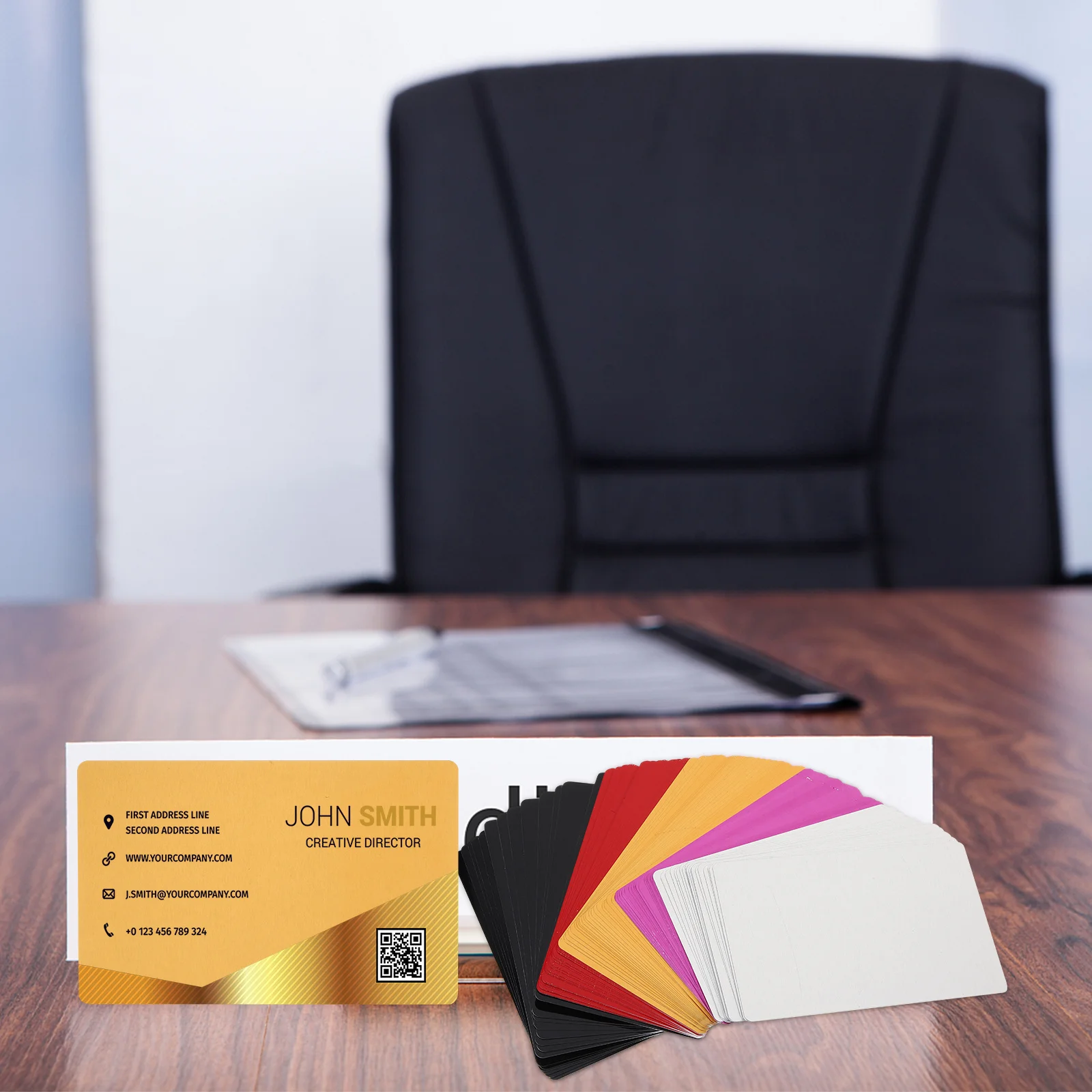 

80Pcs Aluminium Metal Business Cards Blank Name Card Blanks for Customer Engraving Door Plates Labels Metal Signs