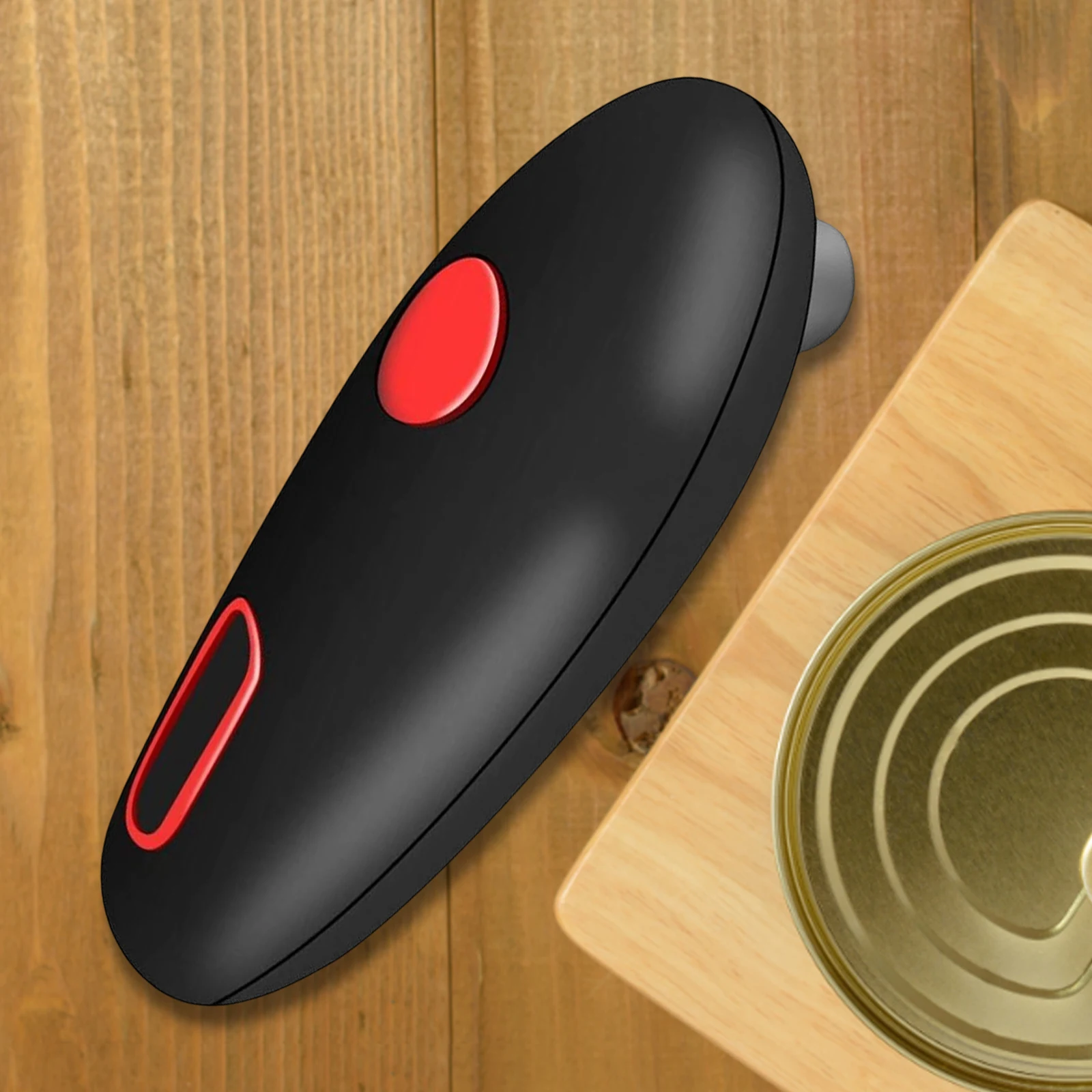 Electric Canning Knife Automatic Mini Beer Cola Can Opener Handheld Portable Battery Powered Kitchen Tools Lid Opening Gadgets