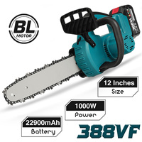 12 Inch Brushless Electric Chain Saw 5000W Cordless Woodworking Saw Garden Tree Branches Cutter For Makita 18V Battery