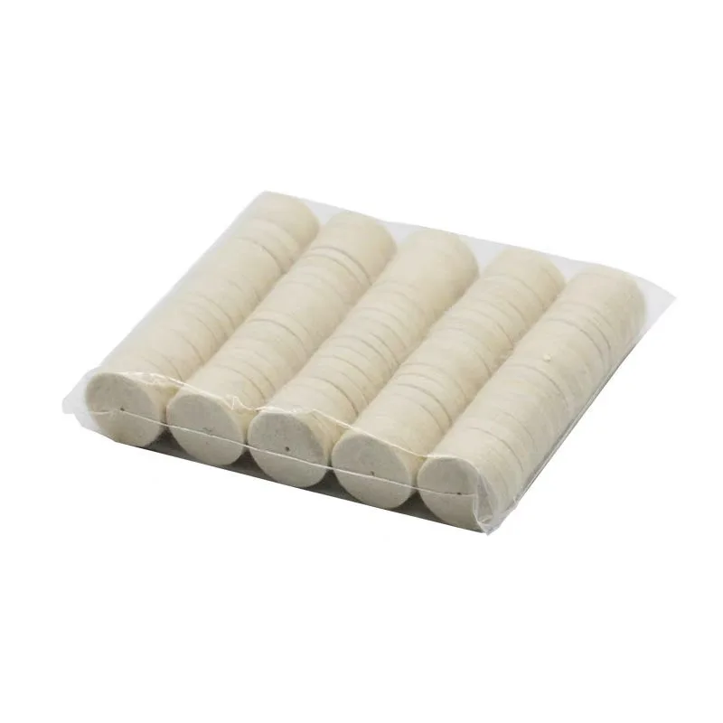 3×100Pcs/Bag Dental Lab Felt Cotton Polishing Wheel White Color Polishing Materials