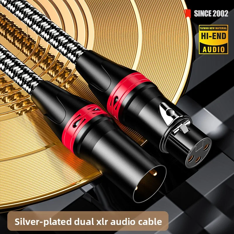 M100 fever grade oxygen free copper silver plated Canon busbar XLR Canon balanced audio cable microphone cable
