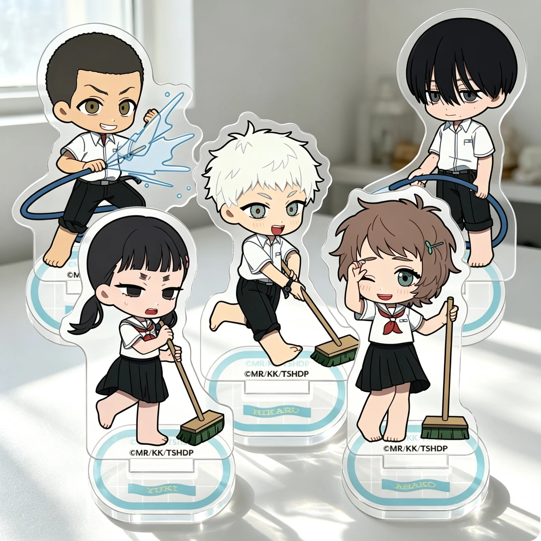 Hikaru Indo Yoshiki Tsujinaka Asako Yamagishi Rie Kurebayashi Tanaka HDAcrylic Stand Acrylic Keychain Desktop Decor anime goods