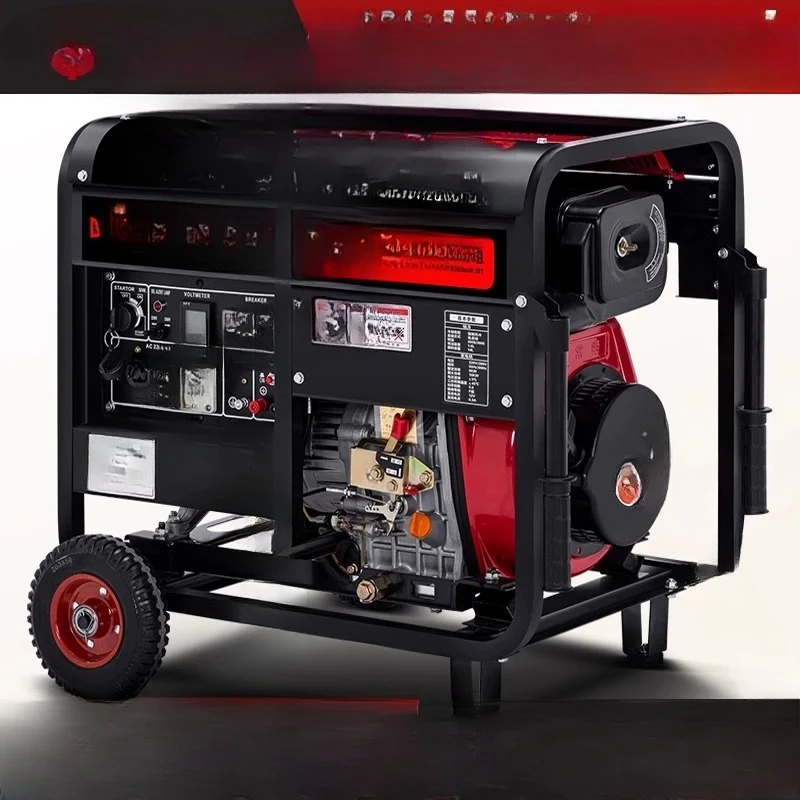 Generator, household, automatic start and stop after power failure