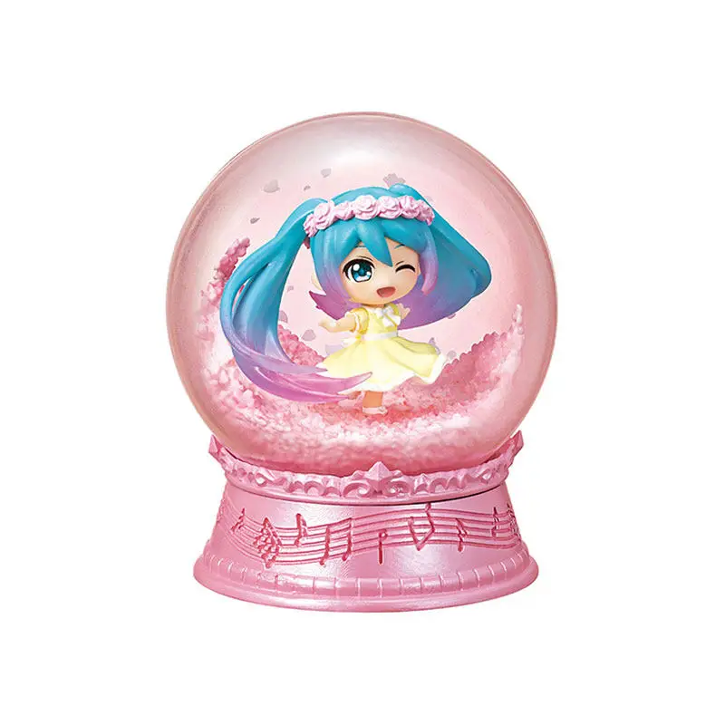 

Коллекционная мини-фигурка Hatsune Miku RE-MENT, аниме, всепогодный снежный шар, игрушка-конфета, сюрприз-бокс, украшение для декора, подарок