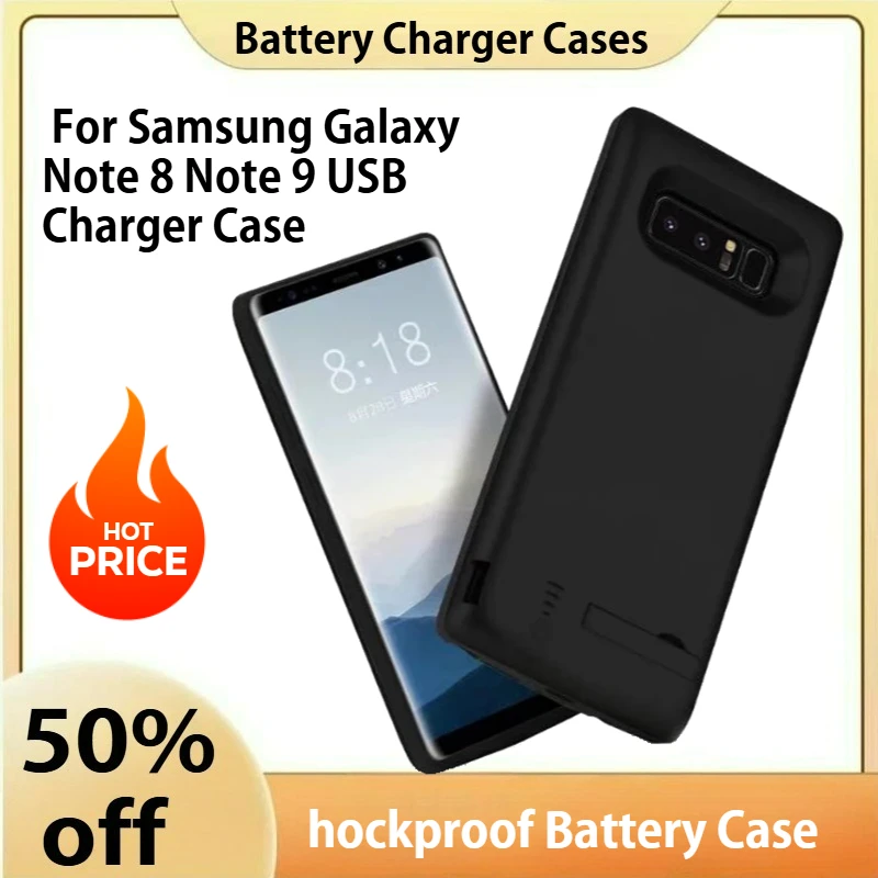 

10000mAh Shockproof Battery Case For Samsung Galaxy Note 8 Power pack Cover For Samsung Galaxy Note 9 USB Charger Case