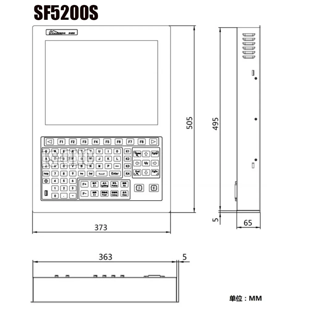 New Product Star Peak Sf5200s/sf5210 Control System Plasma Flame Cutting Machine Operating System Cnc System