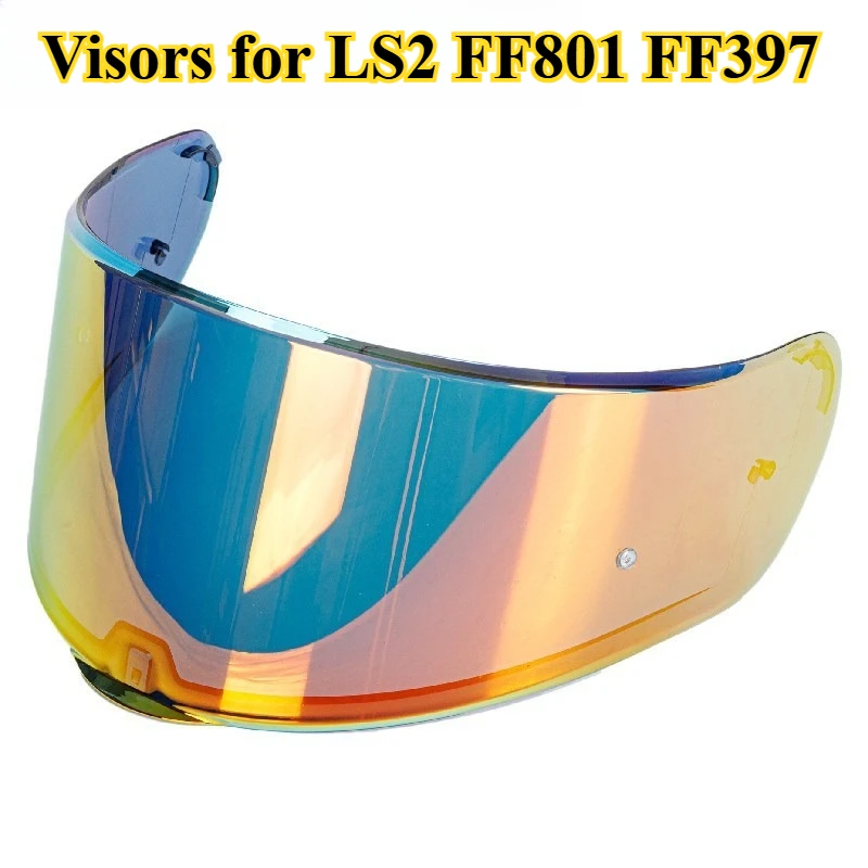 Козырьки для шлемов для мотоциклетного шлема LS2 FF801 FF397Оригинальная замена дополнительных линз с защитой от УФ-лучей