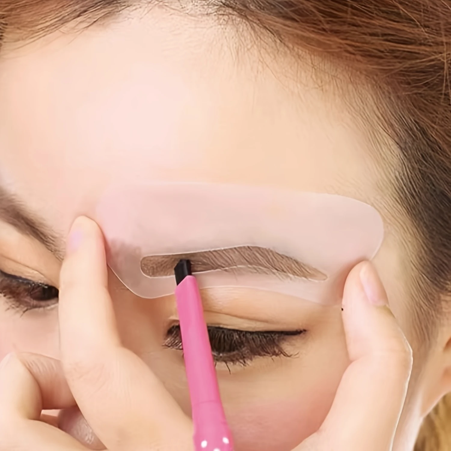Modèle de sourcils 24 modèles de maquillage, outil de beauté, pochoir à sourcils, ensemble de 24 feuilles