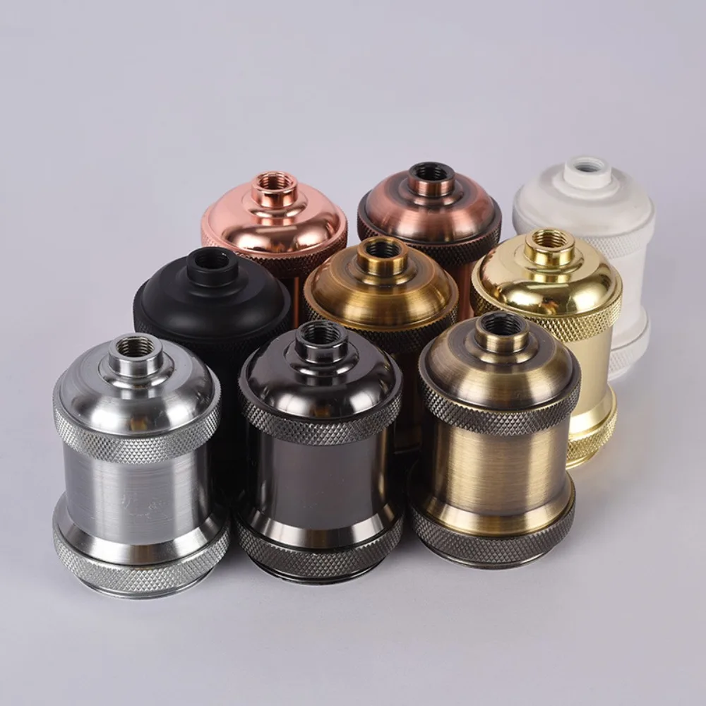 High Quality Antique E27 Vintage Lights Bulb Socket Vintage Durable Light Bulb Holder Industrial Lamp Accessories Home For decor