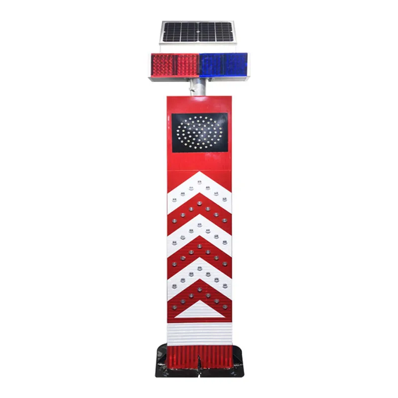 High-speed ramp light LED ramp prompt light Solar warning column Anti-rear-end collision