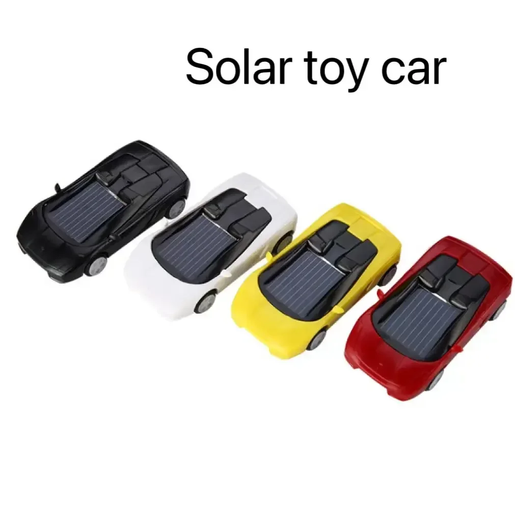 1Pcs Mini Cars Solar Powered Small Sports Cars Toys Technology Teaching and Exhibition Supplies Small Production Creative Gifts