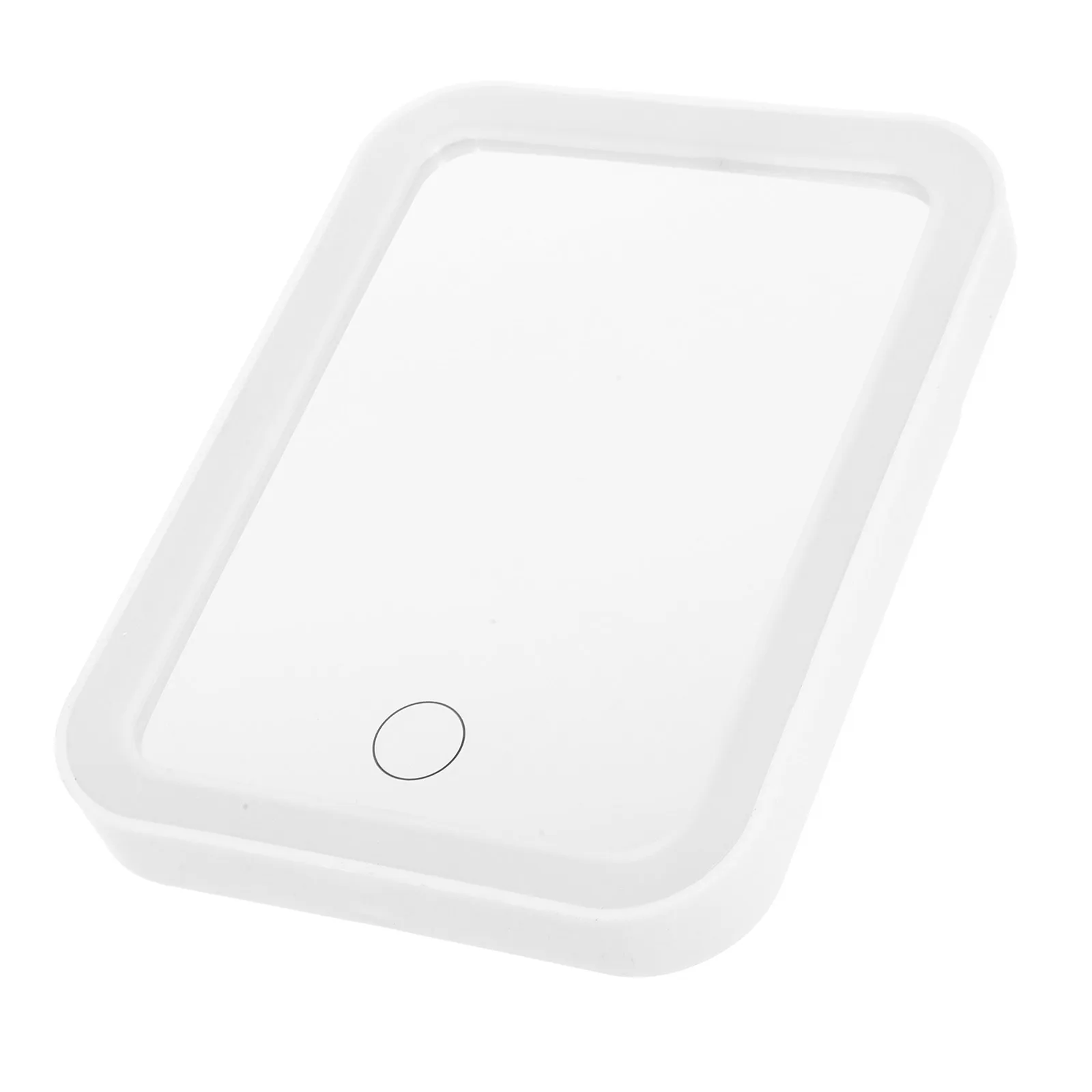 Led-verlichting Make-up Verguld glazen bureaublad voor dagelijks gebruik Draagbare tafelspiegel met standaard Huishoudelijke slaapzaal