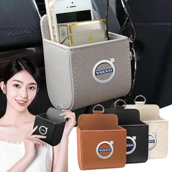 Fashion Car Air Outlet Storage Box Phone Glasses Organizer Car Accessories For Volvo Xc90 S60 S80 Xc60 Xc70 Xc90 Fh V50 S40 C30