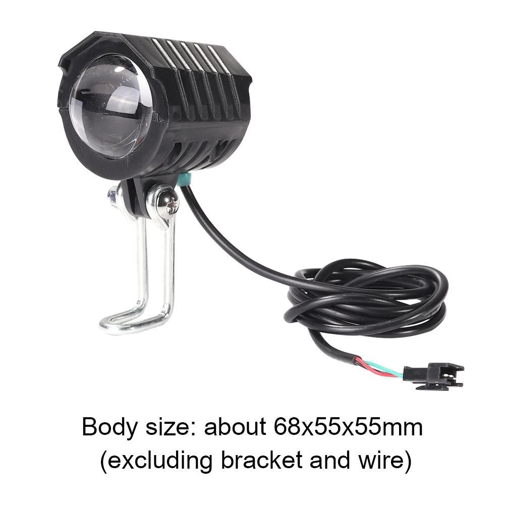 Wireless Bluetooth Scooter Horn Headlight with Waterproof Front Light for Electric Bike Motorcycle Accessories
