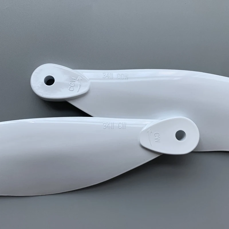 3411 Carbon Fiber Nylon White Drone Propellers 34 Inch Blades For Hobbwing X9 Power Motor Agras Parts Drone Accessories