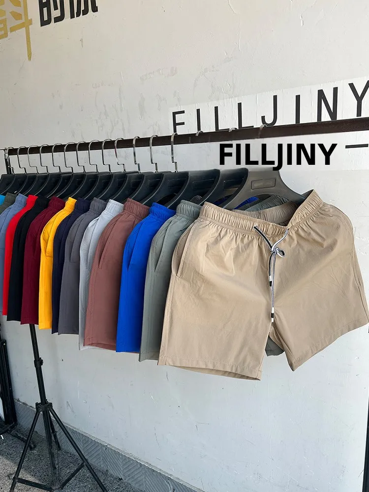 

Мужские повседневные орты American Sle, тонкие эластичные свободные летние брюки свободного кроя, удобные свободные брюки