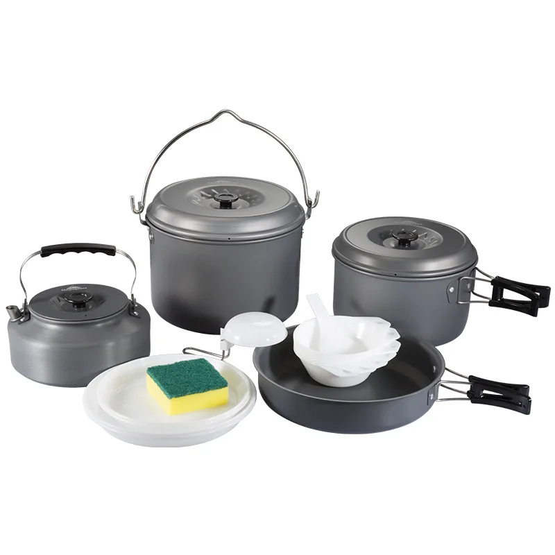 

Outdoor Kettle Portable Set Pot Cooking Equipment