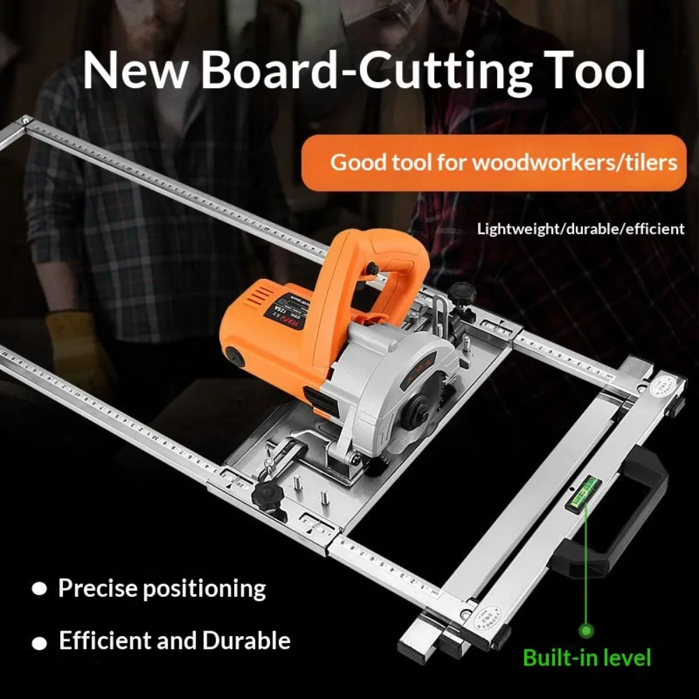 4/7 Inches Cutting Machine Edge Guide Positioning Cutting Wood Board Tool Electricity Circular Saw Trimmer Machine