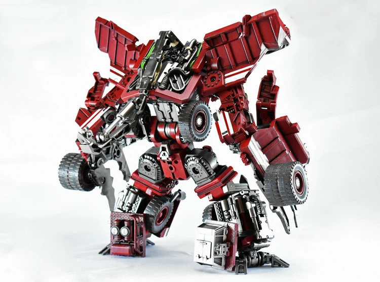 Devil Saviour DS-03 Trasformazione del compressore Devastator DS03 Sovraccarico TroubleMarket Costruzione di film Action Figure Robot Giocattoli