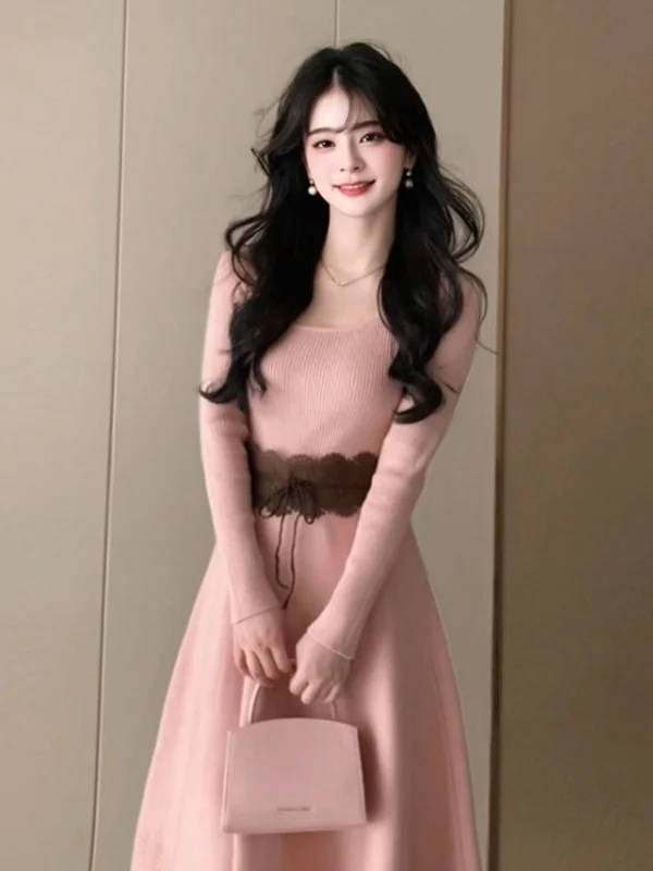 Ele Knitted Puffy D… - image