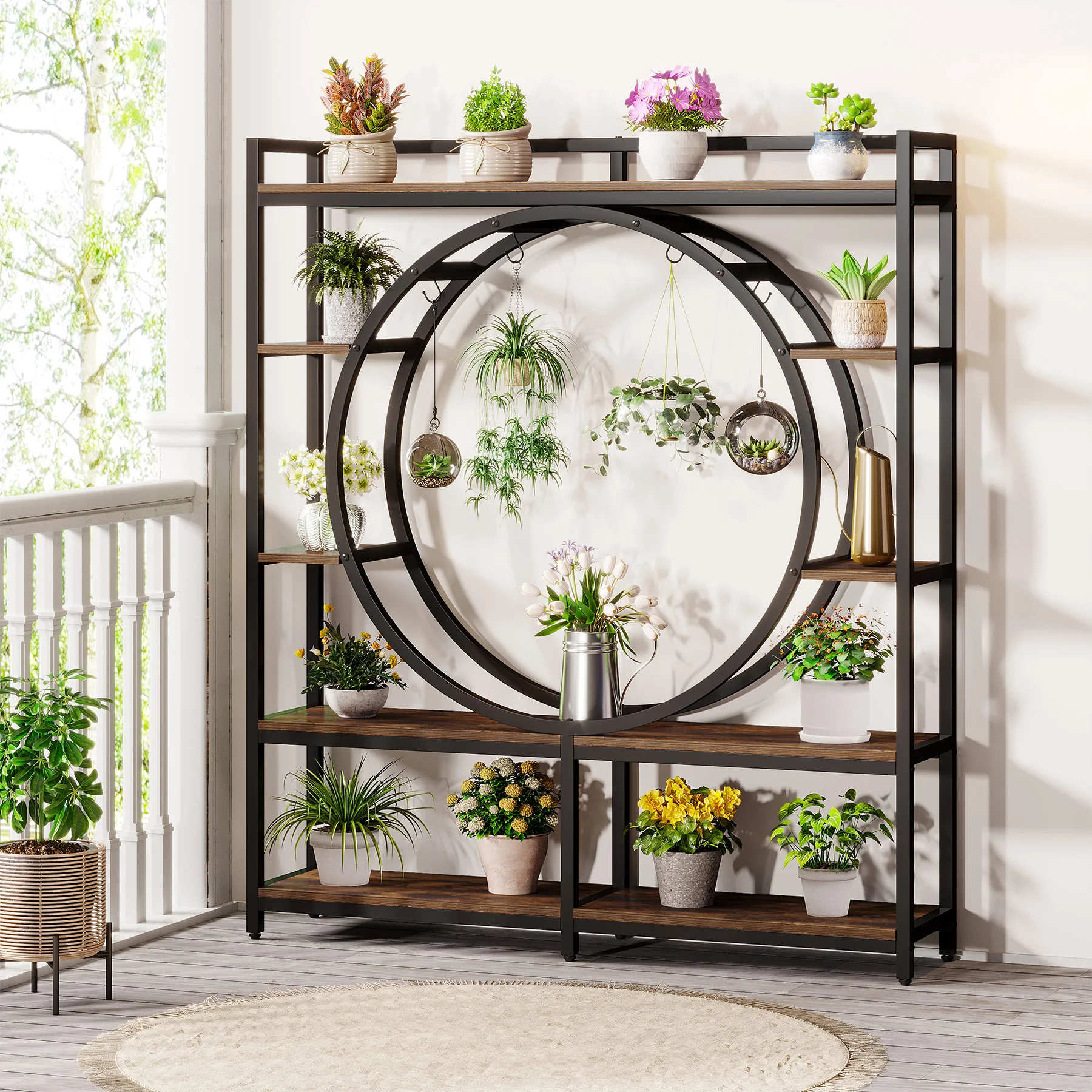 Tribesigns 5-Tier Tall Plant Stand Indoor, 59