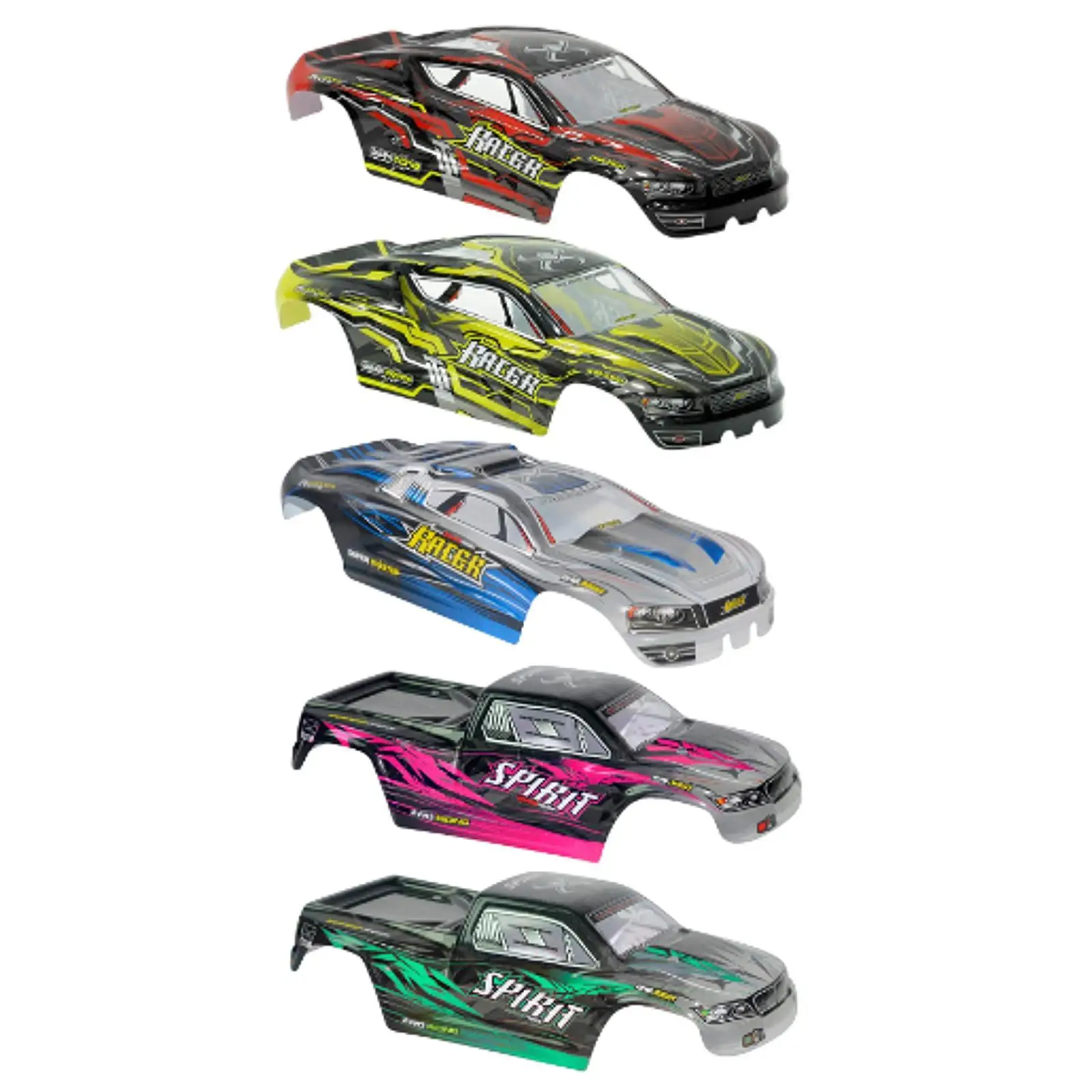 

RC Car Shell Easy to Install High Performance RC Vehicle Cover Spare Parts