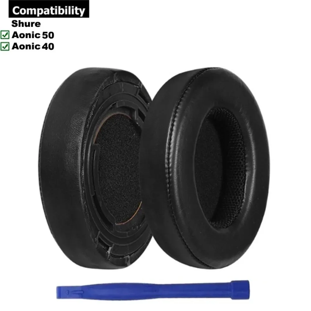 Replacement Earpads Ear Muff Pads Cushions Repair Parts for Shure Aonic 40 50 SRH1540 Headphones