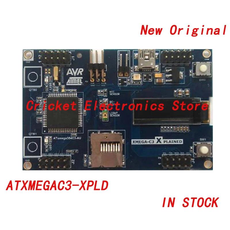 

ATXMEGAC3-XPLD Development Boards & Kits - AVR Xmega-C3 Xplained Eval Kit